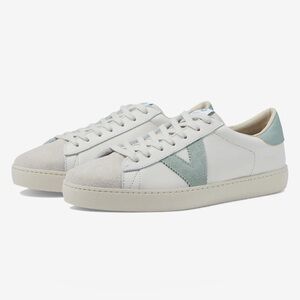 Victoria Berlin Split Leather Jade Sneakers Made in Spain Sneakers Size 6 New